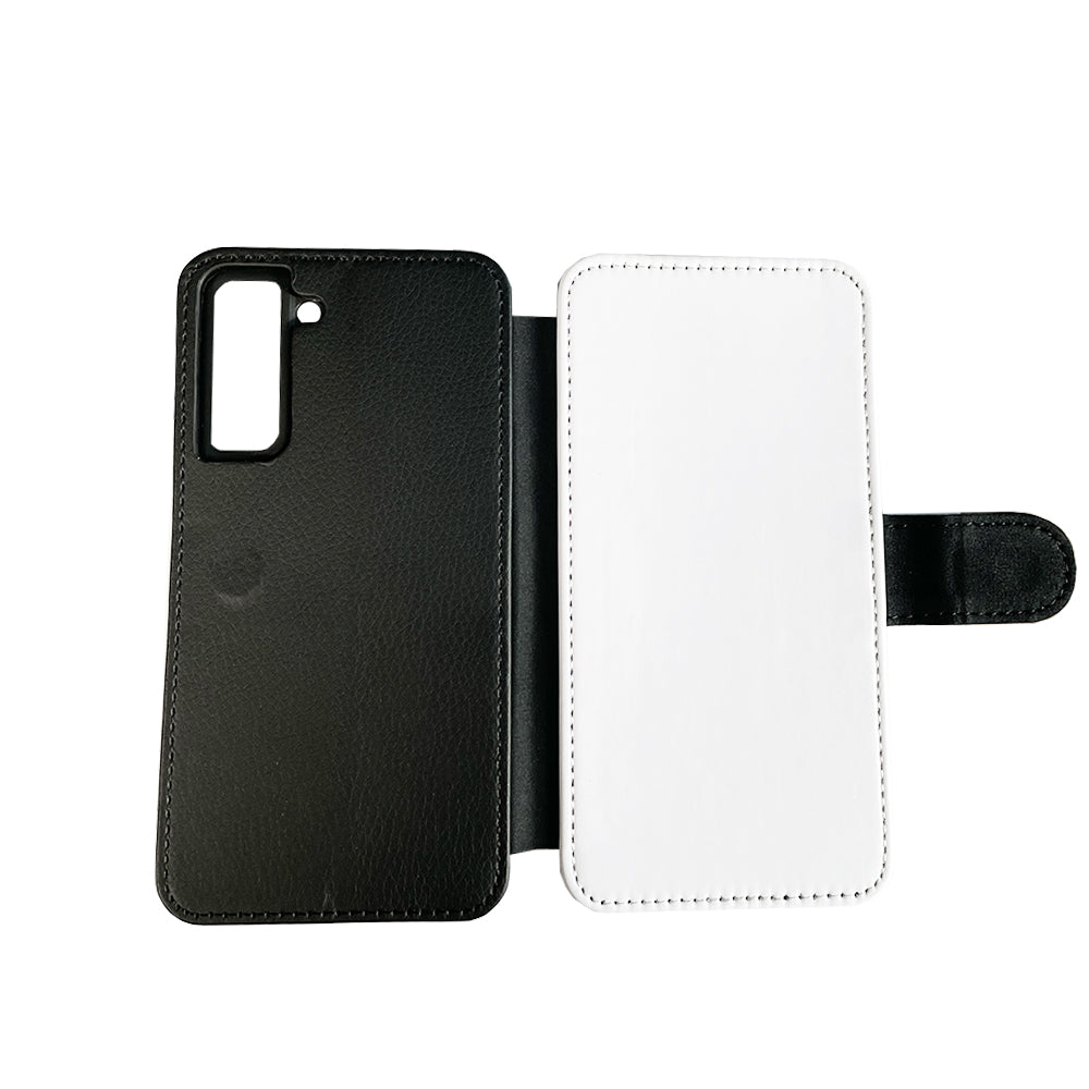 Galaxy S21FE Leather Flip Sublimation Phone Case