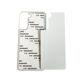 Galaxy S21 Sublimation Phone Case - Transparent Rubber