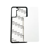 Galaxy S21+ Sublimation Phone Case - Black Rubber