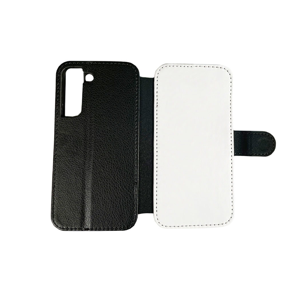 Galaxy S22 Leather Flip Sublimation Phone Case