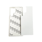 Galaxy S22 Ultra Sublimation Phone Case - Transparent Rubber