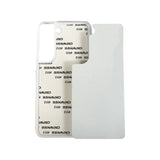Galaxy S22 Sublimation Phone Case - White Rubber