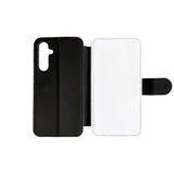 Galaxy S23FE Leather Flip Sublimation Phone Case