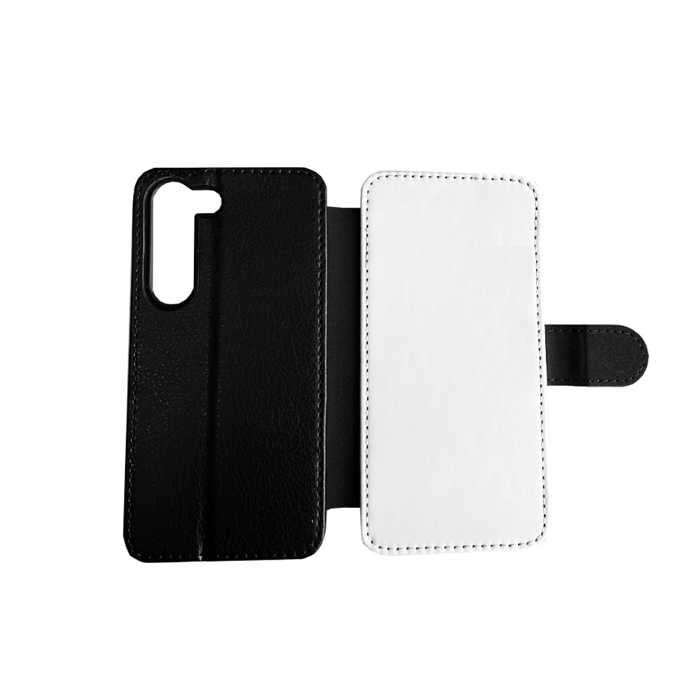 Galaxy S23 Leather Flip Sublimation Phone Case