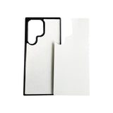 Galaxy S23 Ultra Sublimation Phone Case - Black Rubber