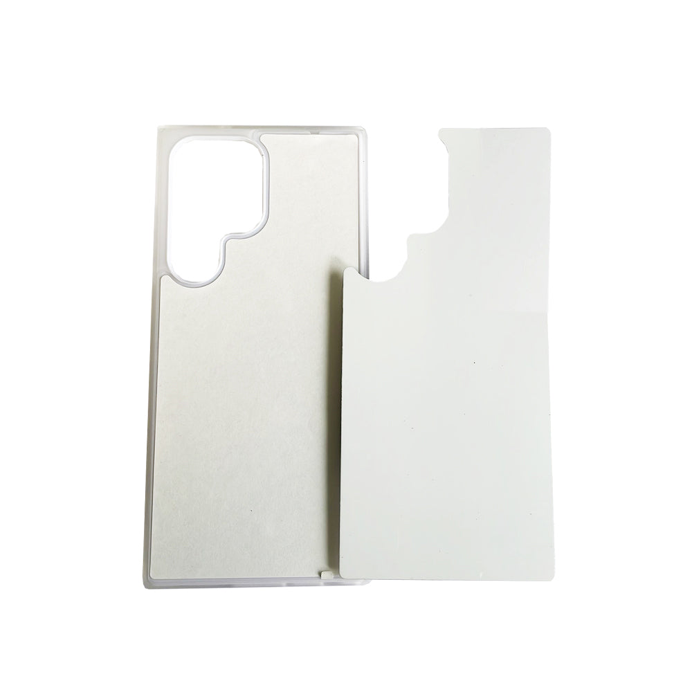 Galaxy S23 Ultra Sublimation Phone Case - Transparent Rubber