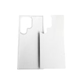 Galaxy S23 Ultra Sublimation Phone Case - White Rubber