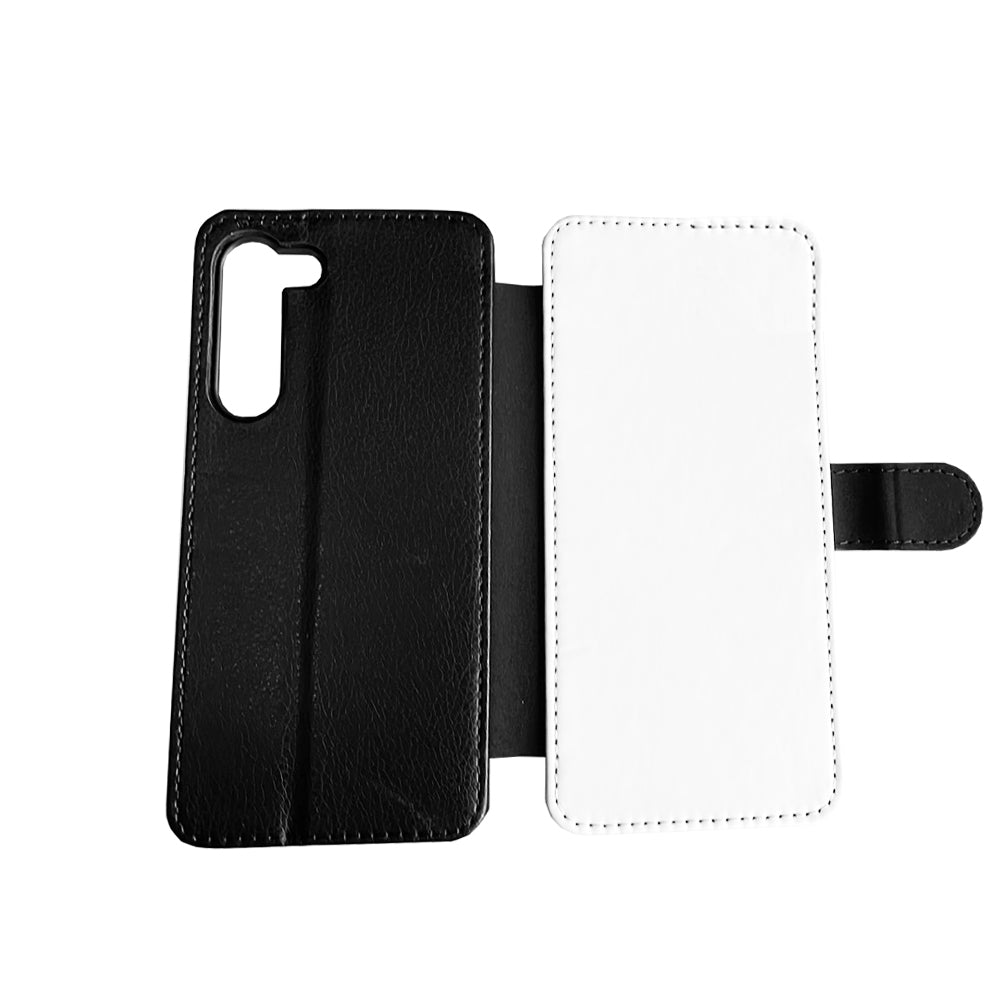Galaxy S23+ Leather Flip Sublimation Phone Case