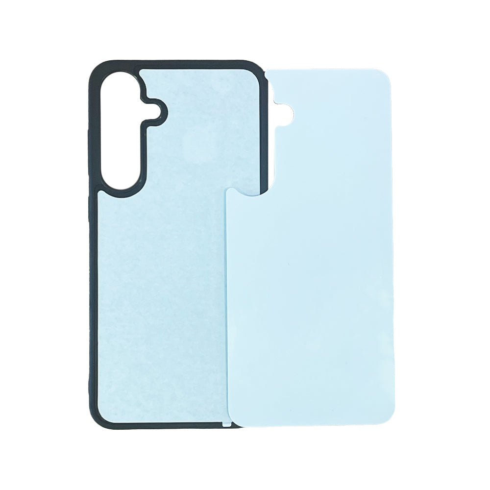 Galaxy S24 Plus Sublimation Phone Case - Black Rubber