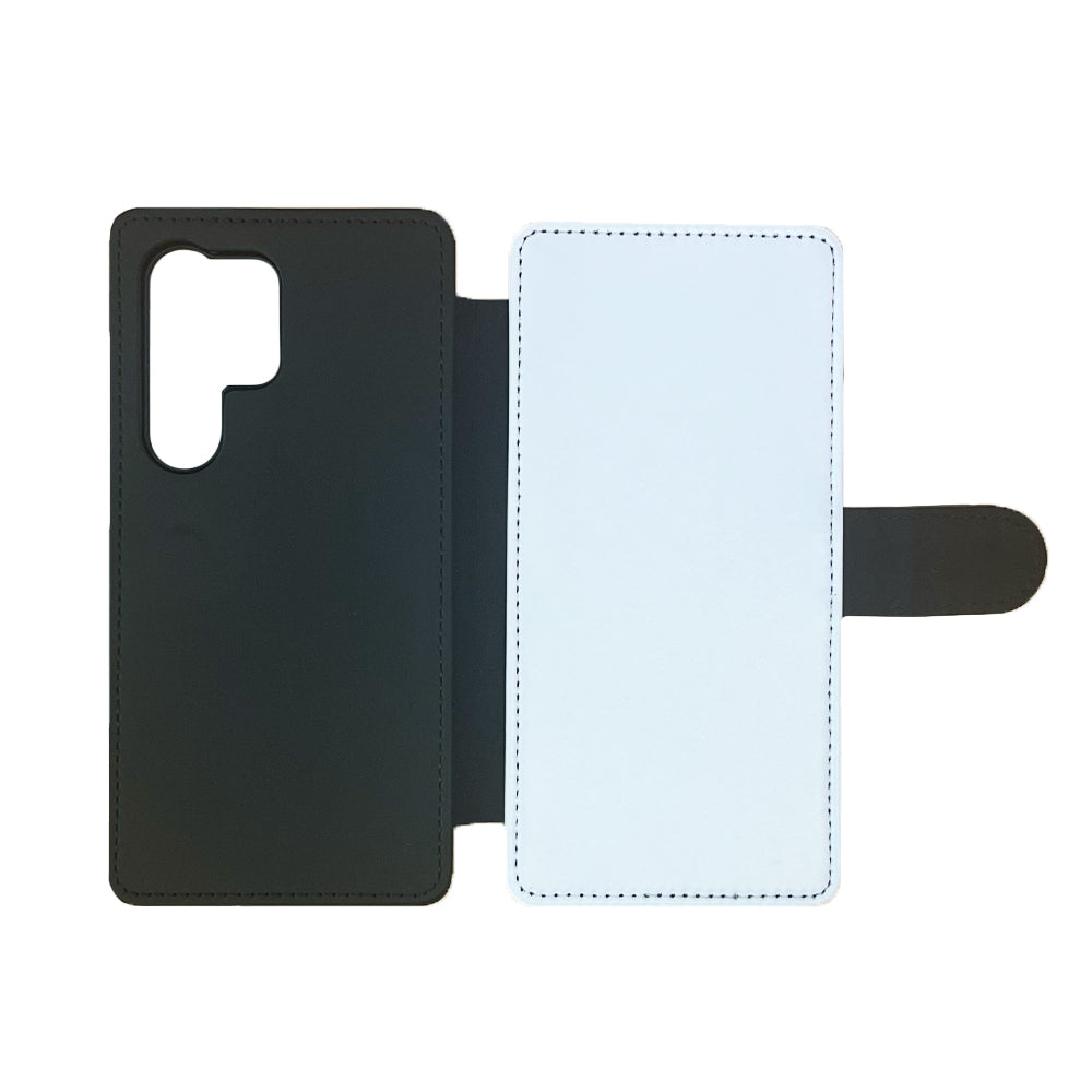 Galaxy S24 Ultra Leather Flip Sublimation Phone Case