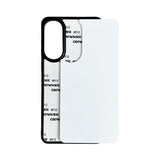Galaxy S25 Edge Sublimation Phone Case - Black Rubber