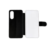 Galaxy S25 Edge Leather Flip Sublimation Phone Case