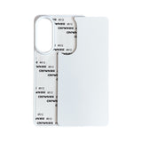 Galaxy S25 Edge Sublimation Phone Case - White Rubber