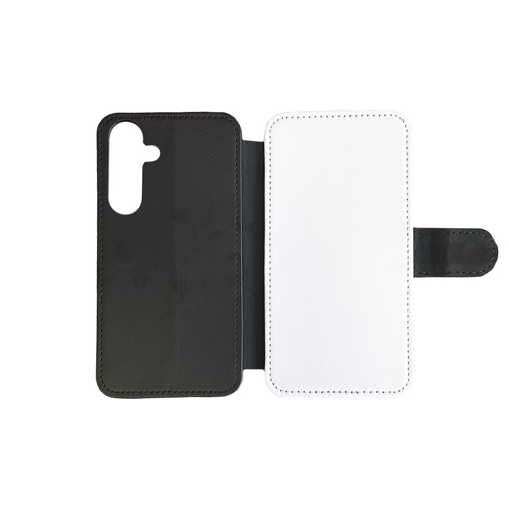Galaxy S25 Plus Leather Flip Sublimation Phone Case