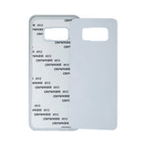 Galaxy S8 Plus Sublimation Phone Case - Transparent Rubber