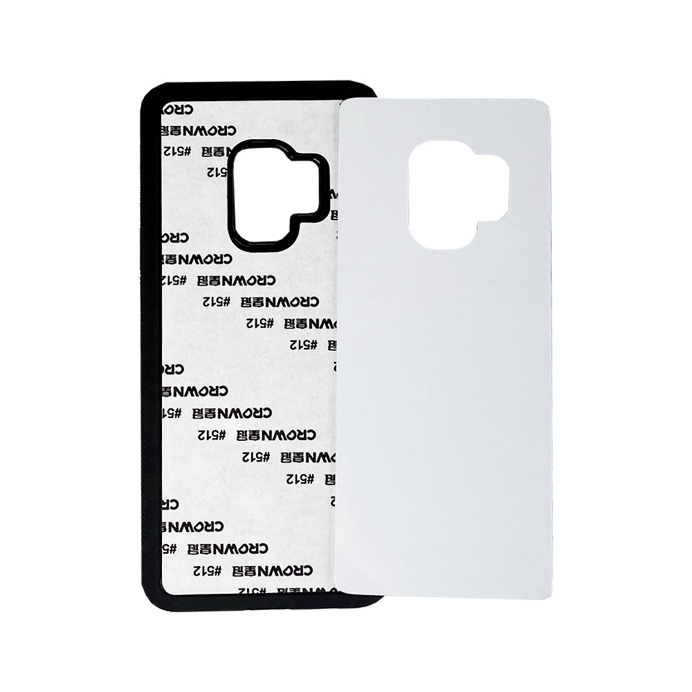 Galaxy S9 Sublimation Phone Case - Black Rubber