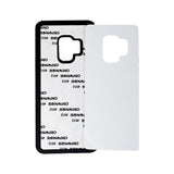 Galaxy S9 Sublimation Phone Case - Black Rubber