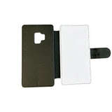 Galaxy S9 Leather Flip Sublimation Phone Case
