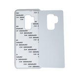 Galaxy S9 Plus Sublimation Phone Case - Transparent Rubber