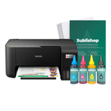 Converted Sublimation Printer A4 Epson EcoTank ET-2810 - Plug and Print Starter Bundle