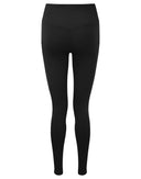 TriDri Women's Ribbed Seamless 3D Fit Leggings (TR211)