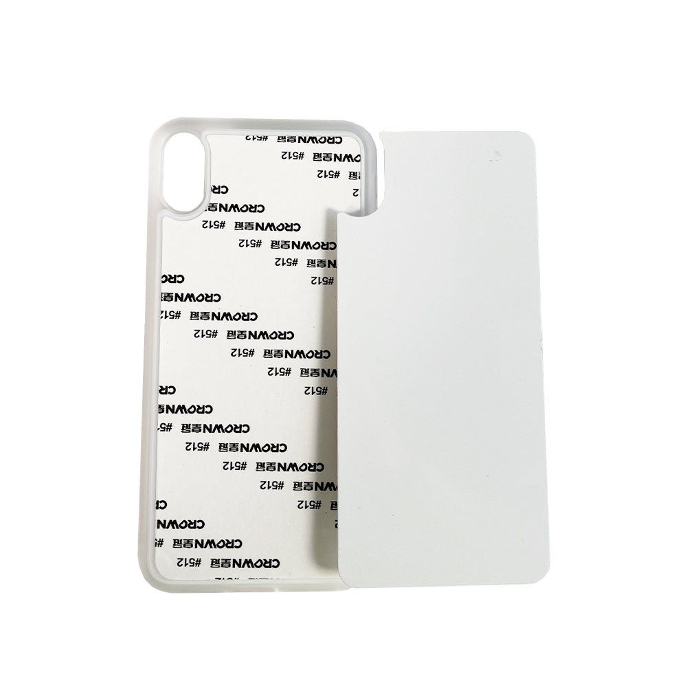 iPhone XS Max Sublimation Phone Case - Transparent Rubber