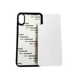 iPhone X / XS Sublimation Phone Case - Black Rubber