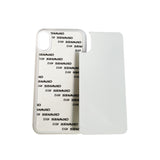 iPhone X / XS Sublimation Phone Case - Transparent Rubber