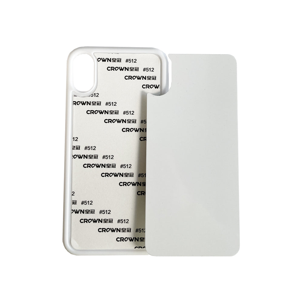 iPhone X / XS Sublimation Phone Case - White Rubber
