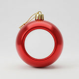 Sublimation Christmas Bauble - Red (8cm)