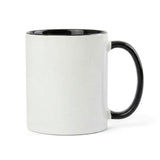 11oz Black Inner & Handle Coloured Sublimation Mug