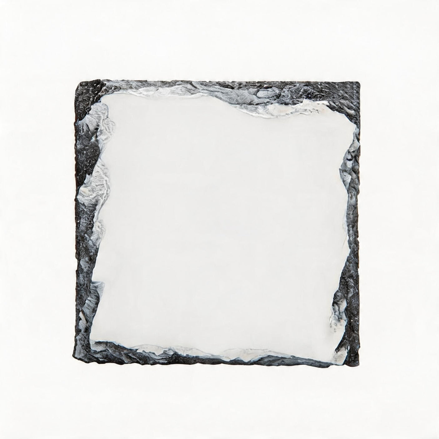 Square Photo Rock Slate Coaster - Gloss