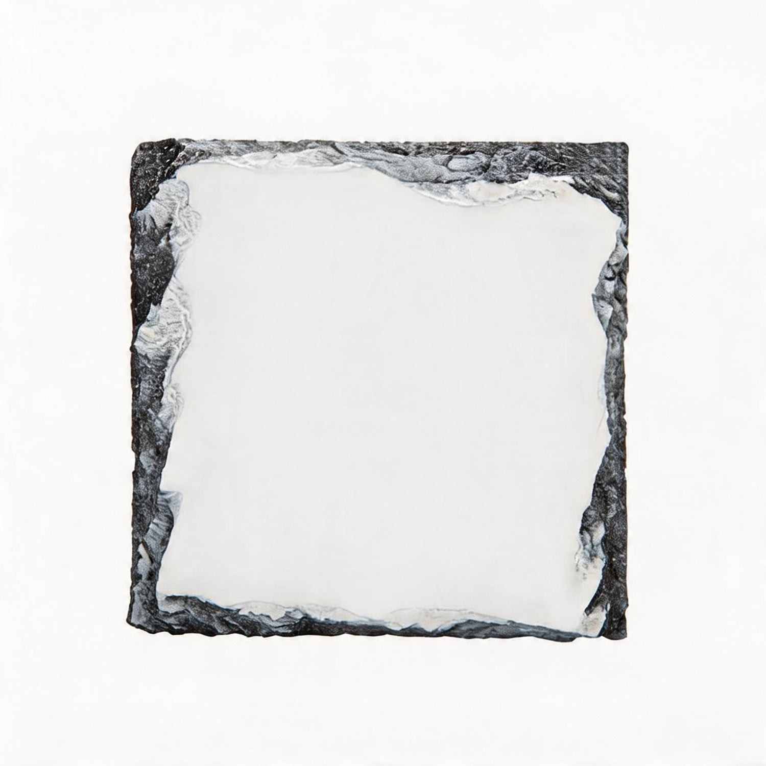 Square Photo Rock Slate Coaster - Gloss
