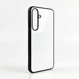 Galaxy S25 Plus Sublimation Phone Case - Black Rubber