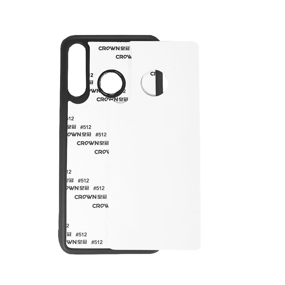 Huawei P30 Lite Sublimation Phone Case - Black Rubber