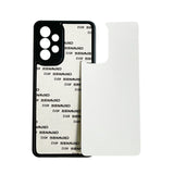 Galaxy A33 Sublimation Phone Case - Black Rubber