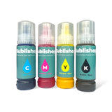 All-Purpose Sublimation Ink Bundle For Epson Ecotank 70ml - CMYK