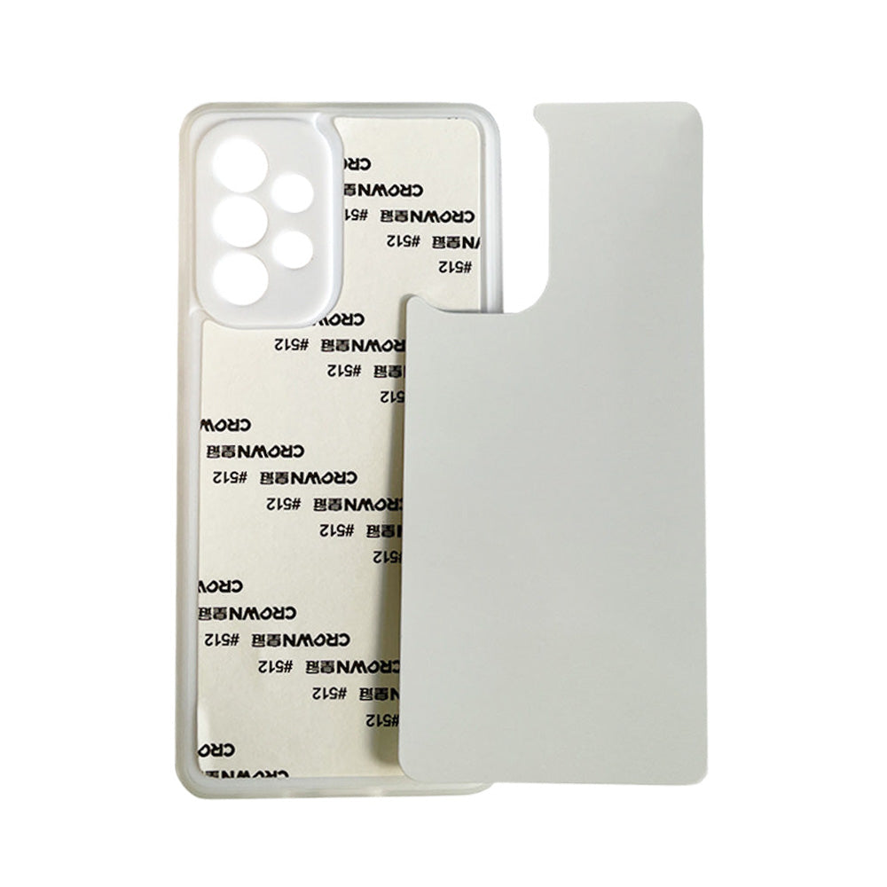 Galaxy A53 Sublimation Phone Case - Transparent Rubber