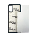 Galaxy A41 Sublimation Phone Case - Black Rubber