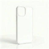 iPhone 12 / 12 Pro Sublimation Phone Case - White Rubber
