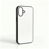 iPhone 16 Sublimation Phone Case - Black Rubber