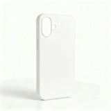 iPhone 16 Sublimation Phone Case - White Rubber