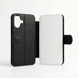 iPhone 17 Leather Flip Sublimation Phone Case