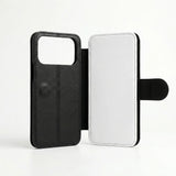iPhone 17 Pro Leather Flip Sublimation Phone Case