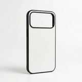 iPhone 17 Pro Max Sublimation Phone Case - Black Rubber