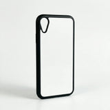 iPhone XR Sublimation Phone Case - Black Rubber