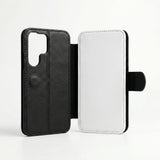 Galaxy S26 Ultra Leather Flip Sublimation Phone Case