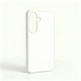 Galaxy S26 Sublimation Phone Case - White Rubber
