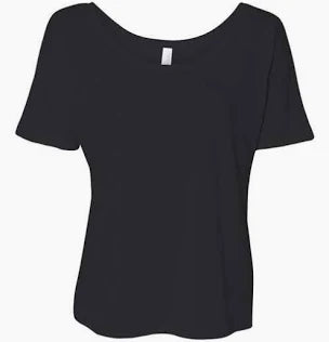 Bella+Canvas Women's Flowy Long Slub T-Shirt