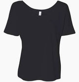 Bella+Canvas Women's Flowy Long Slub T-Shirt
